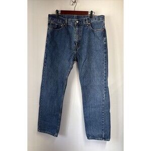 Levi's 501 Jeans Mens 38 x 32 Blue Straight Leg